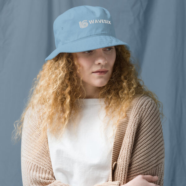 Organic bucket hat - BlueSky