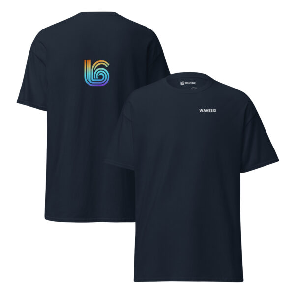 WaveSix Heren classic T-shirt - Afbeelding 4