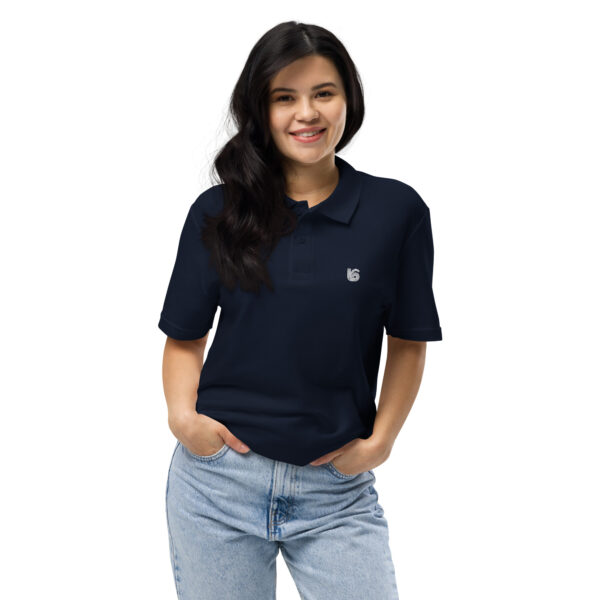 WaveSix unisex pique polo - Afbeelding 2